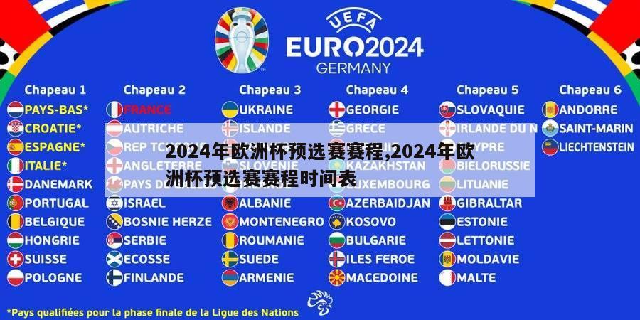 2024年欧洲杯预选赛赛程,2024年欧洲杯预选赛赛程时间表